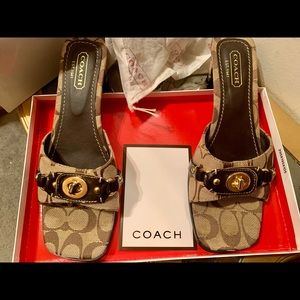 Coach heels. Great condition. Size 10.
